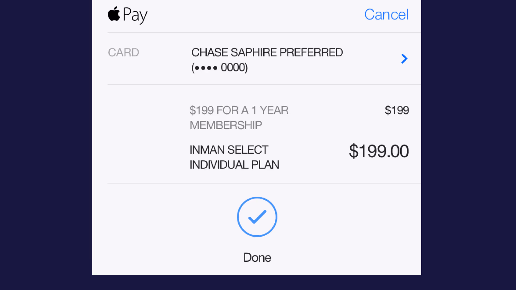 Inman checkout optimization