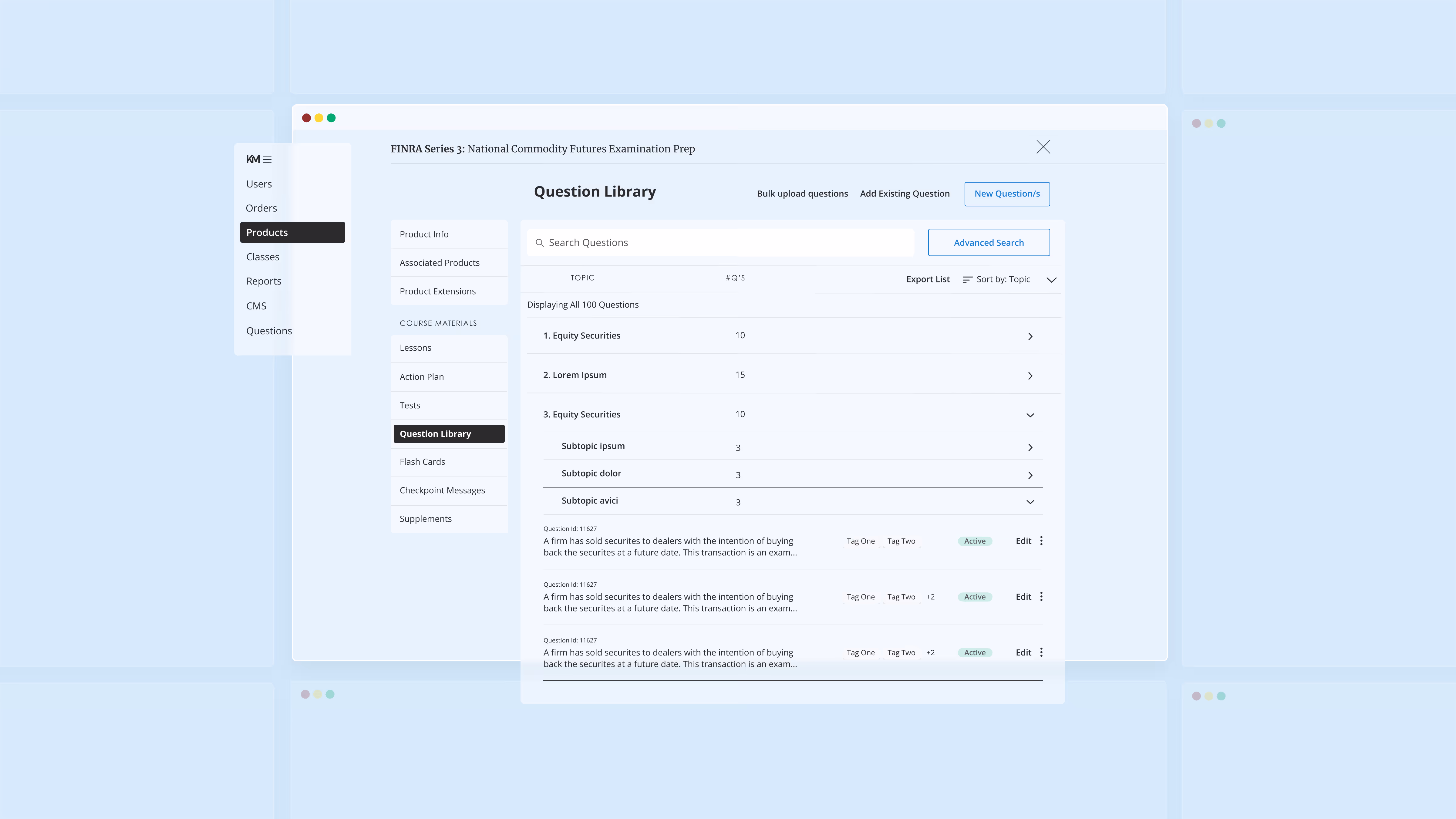 Knopman Marks backend platform composite